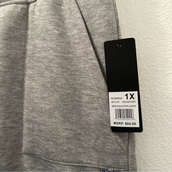 BEBE Sport Sequin Joggers NWT - Picture 4 of 6